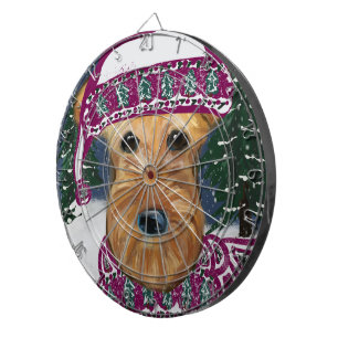 AIREDALE TERRIER          DARTBOARD
