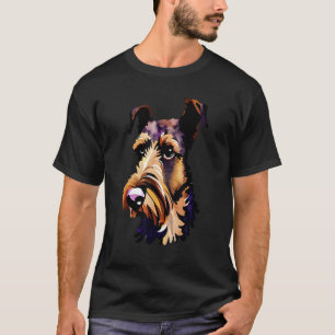 Airedale Terrier dog breeds   Outfit quotes Family T-Shirt