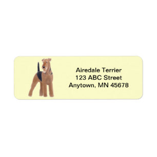 Airedale Terrier Dog Customisable