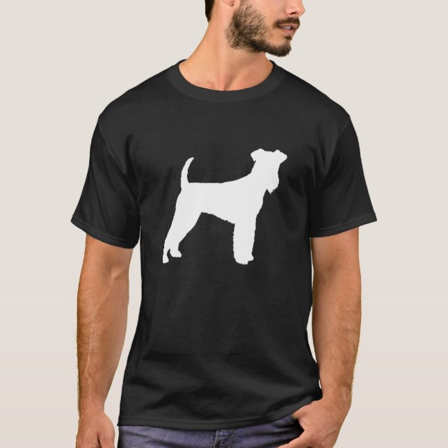 Airedale Terrier Dog Evolution Retro Vintage T-Shirt (Front)