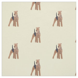 Airedale Terrier Dog Fabric