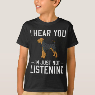 Airedale Terrier Dog Gift Puppy Owner Lover T-Shirt