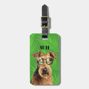 Airedale Terrier Dog Luggage Tag