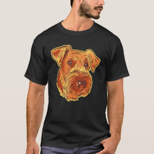 Airedale Terrier Dog Pet Portrait T-Shirt