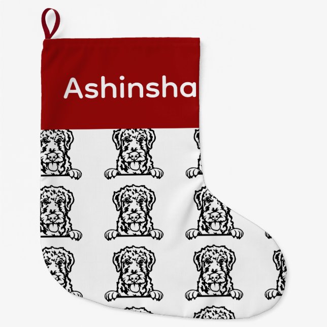 Airedale Terrier dog socks Customised dog Socks -  (Front)