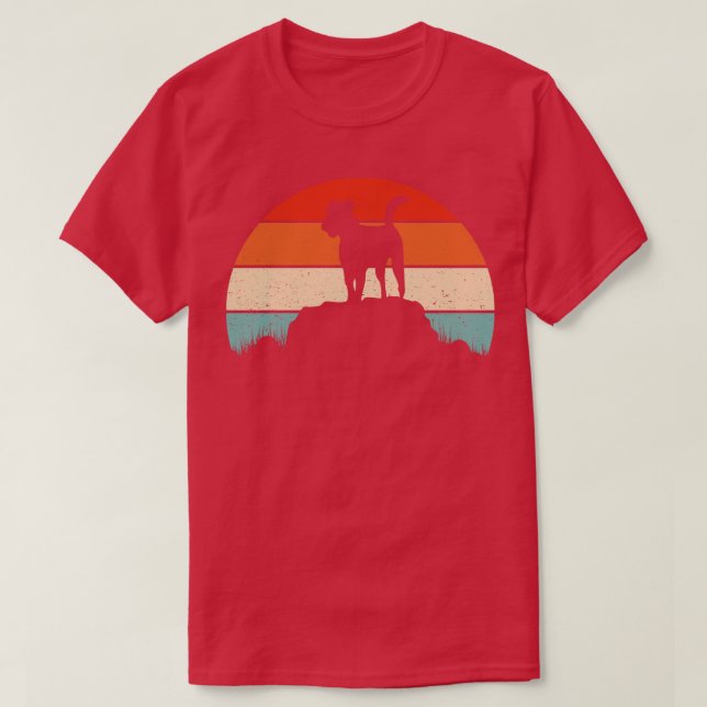 Airedale Terrier Dog T-Shirt (Design Front)