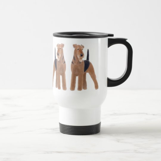 Airedale Terrier Dogs Travel Mug