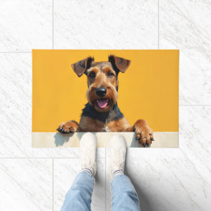 Airedale Terrier Doormat Art