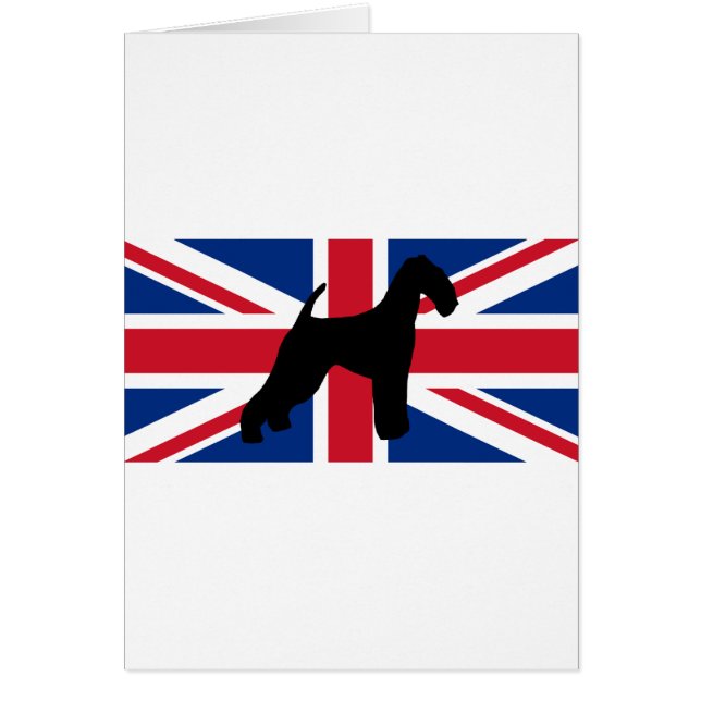 airedale terrier flag (Front)