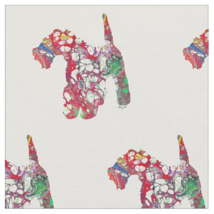 Airedale Terrier gifts, Airedale Terrier Fabric