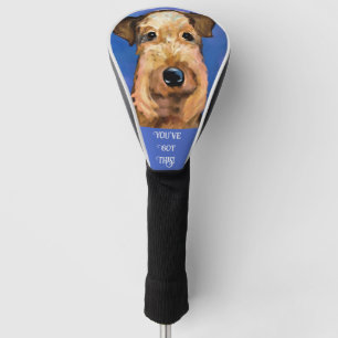  AIREDALE TERRIER            GOLF HEAD COVER