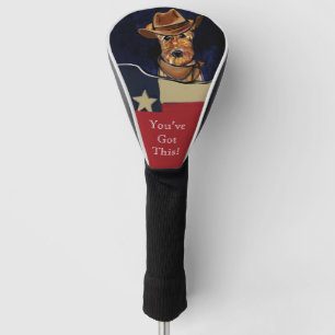 AIREDALE TERRIER GOLF HEAD COVER