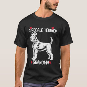 Airedale Terrier Grandma T-Shirt