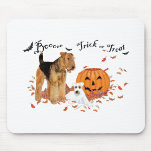Airedale Terrier Halloween Mouse Mat