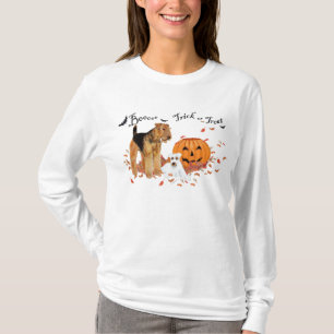 Airedale Terrier Halloween T-Shirt