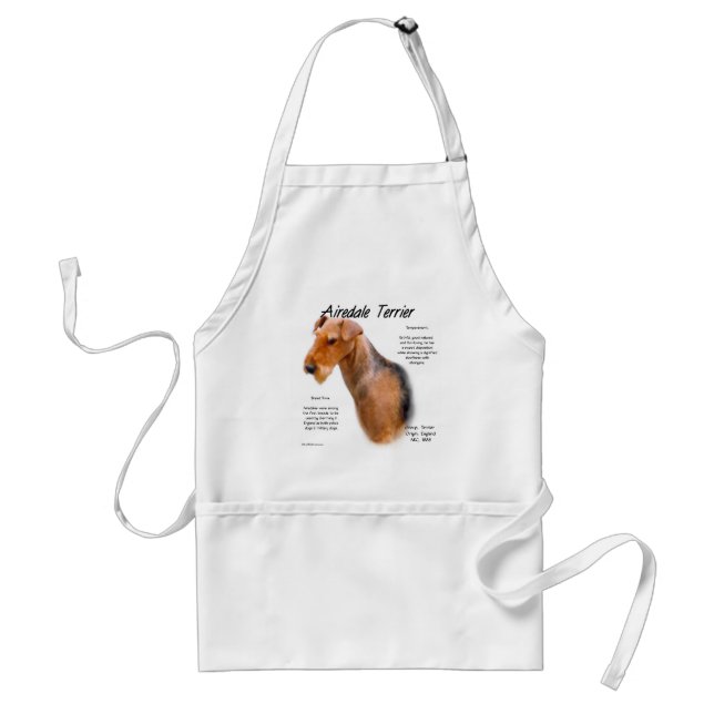 Airedale Terrier History  Standard Apron (Front)