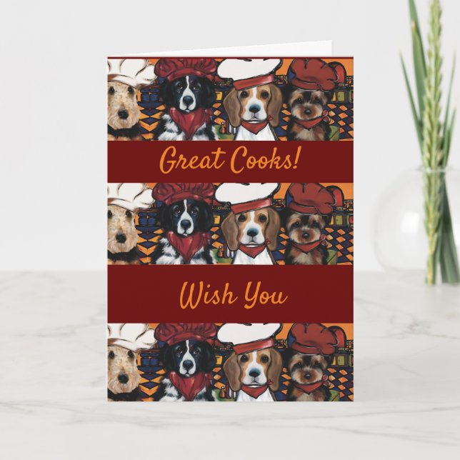 Airedale  Terrier     Holiday Card (Front)