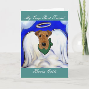 Airedale Terrier Holiday Card