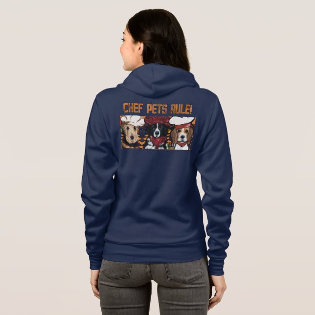 Airedale  Terrier  Hoodie (Back Full)