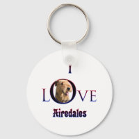 Airedale Terrier I Love