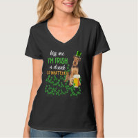Airedale Terrier Kiss Me I'm Irish Or Drunk Or Wha