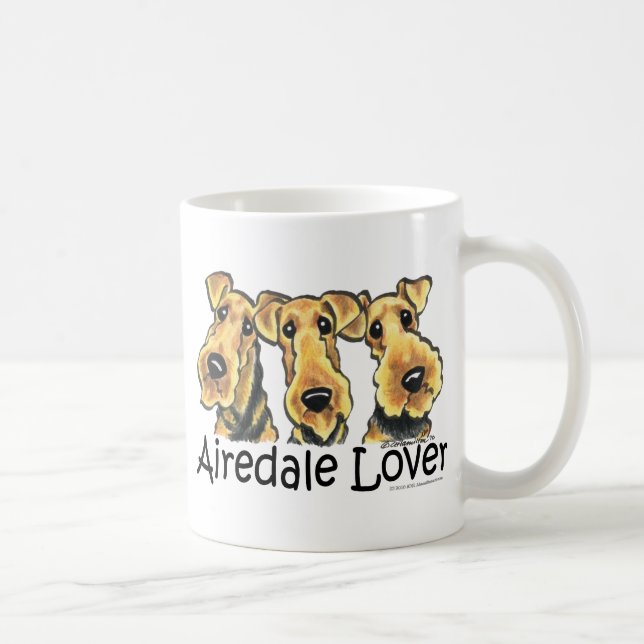 Airedale Terrier Lover Coffee Mug (Right)