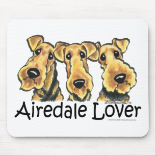 Airedale Terrier Lover Mouse Mat