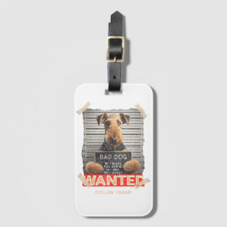 Airedale Terrier Luggage Tag