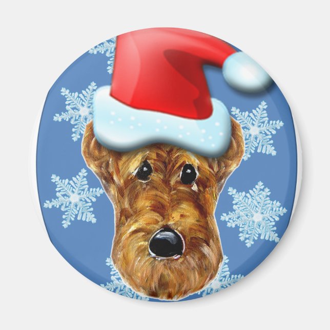 AIREDALE TERRIER MAGNET (Front)