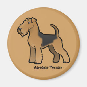 airedale terrier magnet