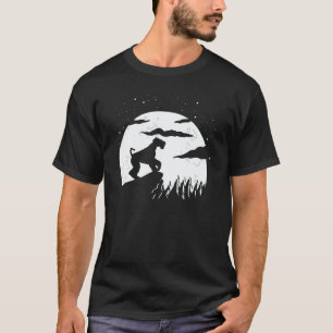Airedale Terrier Moon T-Shirt
