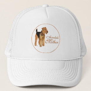 Airedale Terrier Mother's Day Trucker Hat