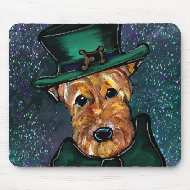  AIREDALE TERRIER       MOUSE MAT (Front)