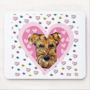 AIREDALE TERRIER MOUSE MAT