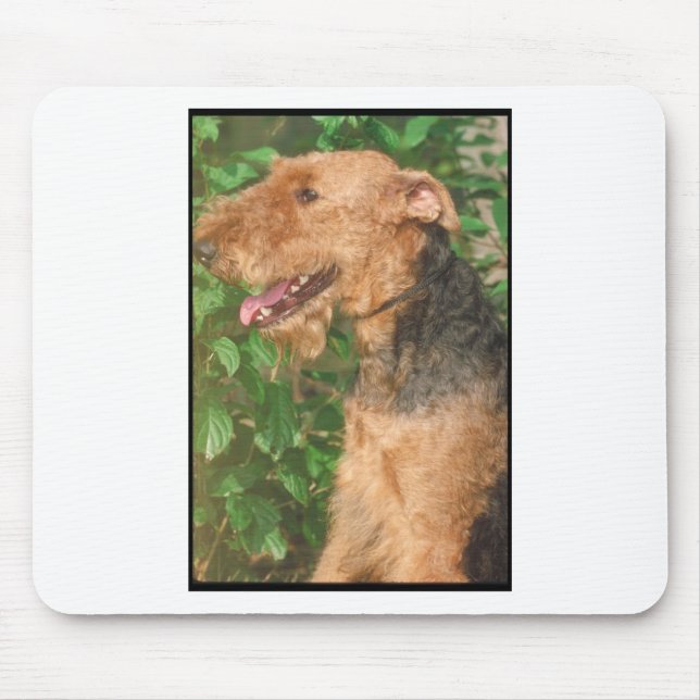 Airedale Terrier Mouse Mat (Front)