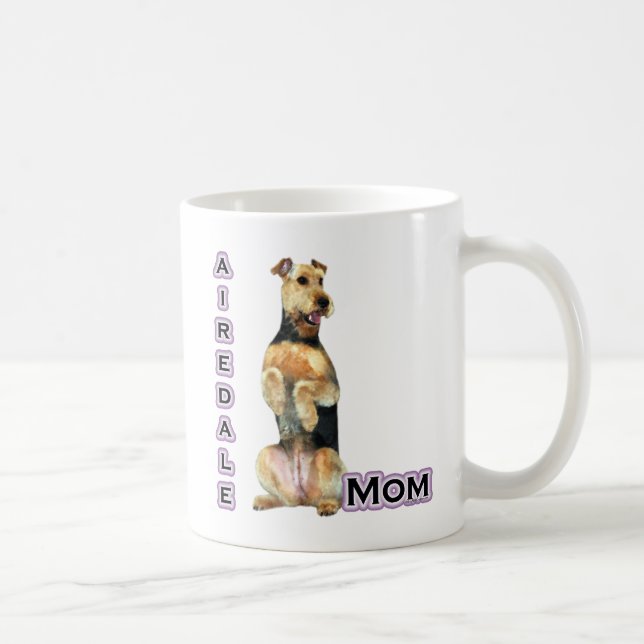 Airedale Terrier Mum 4 Coffee Mug (Right)