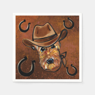  AIREDALE TERRIER       NAPKIN