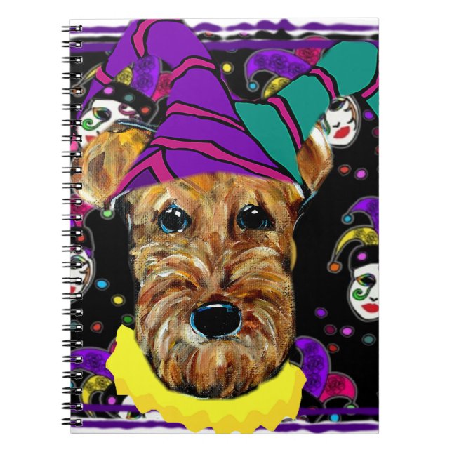 AIREDALE TERRIER NOTEBOOK (Front)