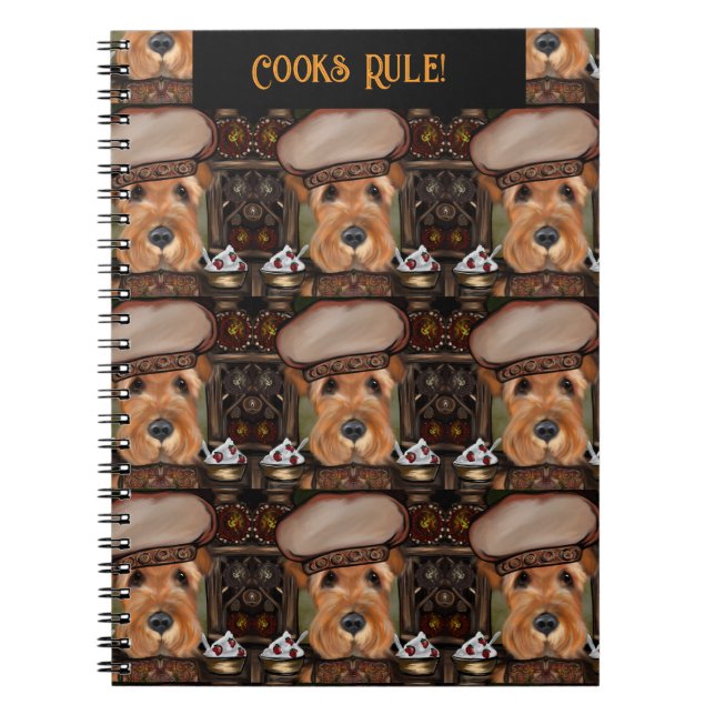 Airedale  Terrier  Notebook (Front)