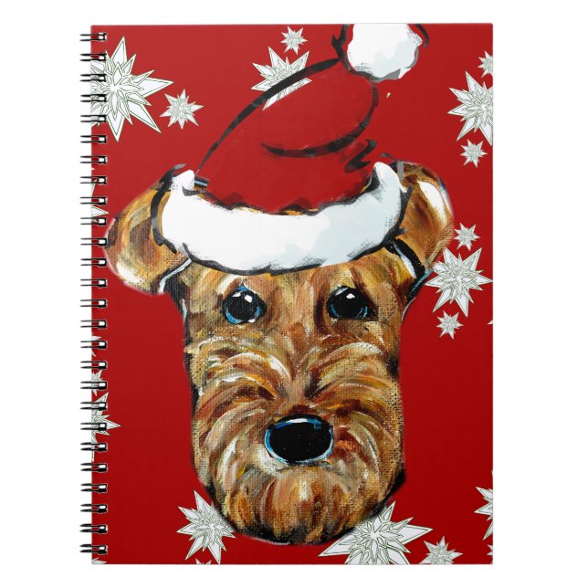 AIREDALE TERRIER NOTEBOOK (Front)