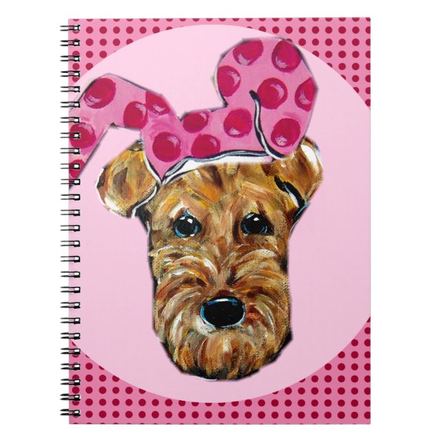 AIREDALE TERRIER NOTEBOOK (Front)