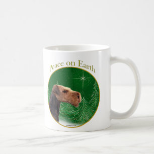 Airedale Terrier Peace Coffee Mug