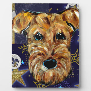 AIREDALE TERRIER PLAQUE