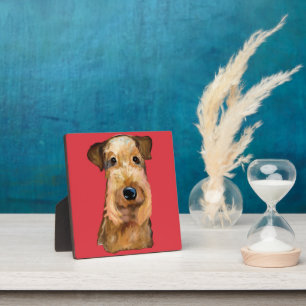 AIREDALE   TERRIER      PLAQUE