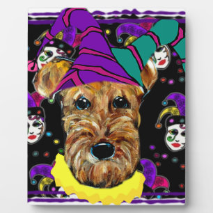 AIREDALE TERRIER PLAQUE