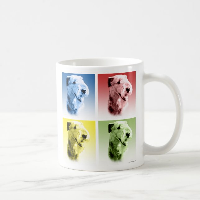 Airedale Terrier Pop Art Coffee Mug (Right)