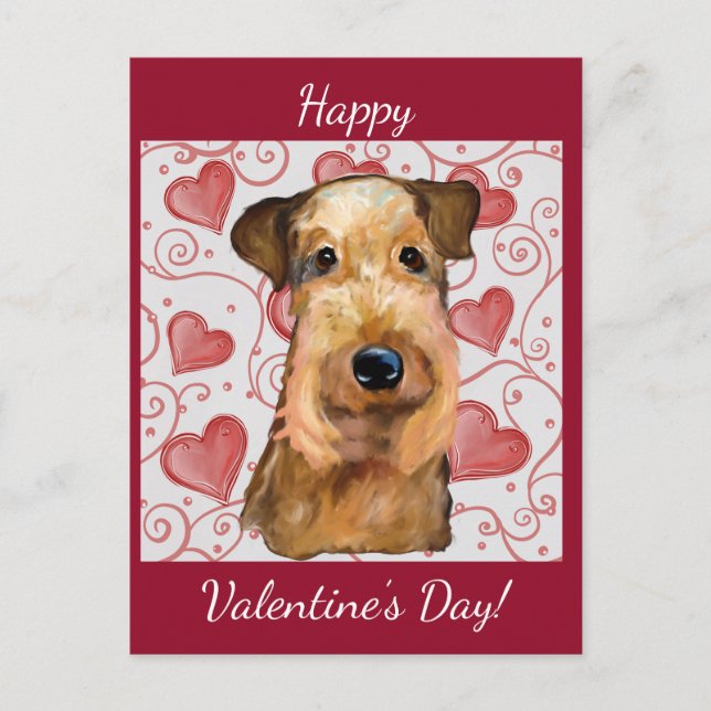 Airedale Terrier     Postcard (Front)