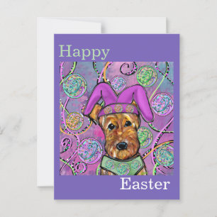 AIREDALE TERRIER POSTCARD