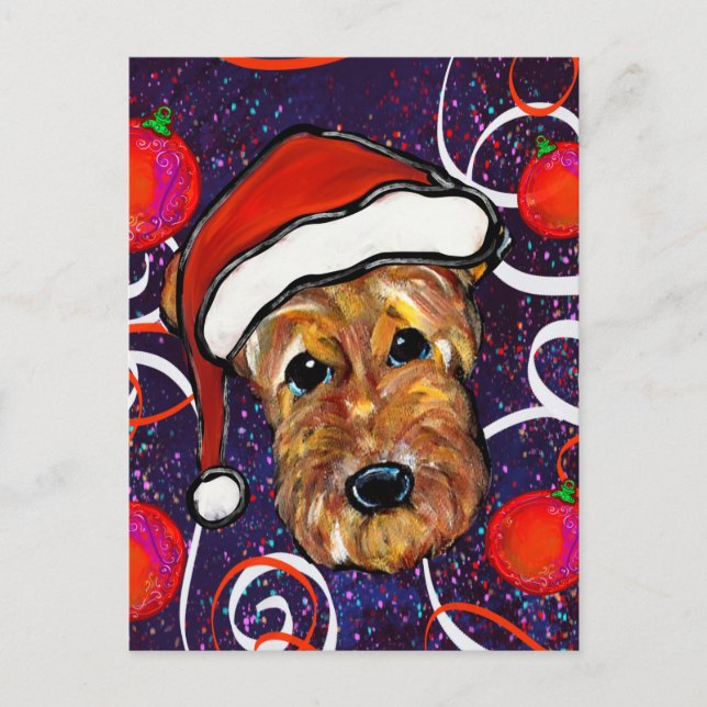  AIREDALE TERRIER       POSTCARD (Front)