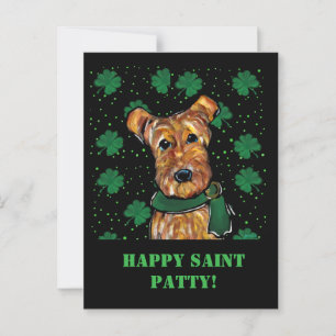 AIREDALE TERRIER POSTCARD